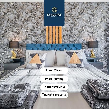 Presidential Apartment, Family Home, Luxury Bedrooms, 2 Rooms, 1 King Bed, 2 Single Beds, Free Wifi, Free Parking, Tourists, Business Travelers, Relocation, Beautiful River Views, - Long Stays, Invoice And Reduced Price Are Only Via Sunrise Short Let Dundee Exteriér fotografie