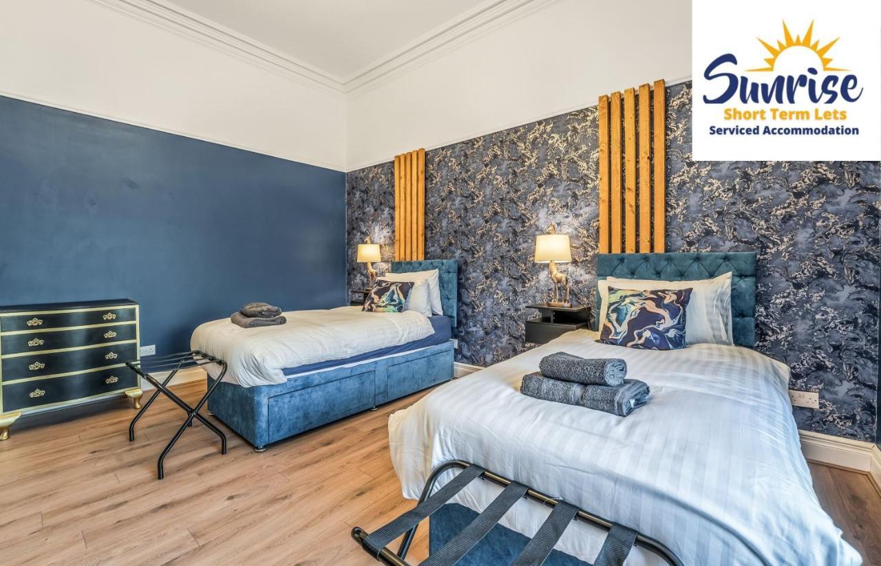 Presidential Apartment, Family Home, Luxury Bedrooms, 2 Rooms, 1 King Bed, 2 Single Beds, Free Wifi, Free Parking, Tourists, Business Travelers, Relocation, Beautiful River Views, - Long Stays, Invoice And Reduced Price Are Only Via Sunrise Short Let Dundee Exteriér fotografie
