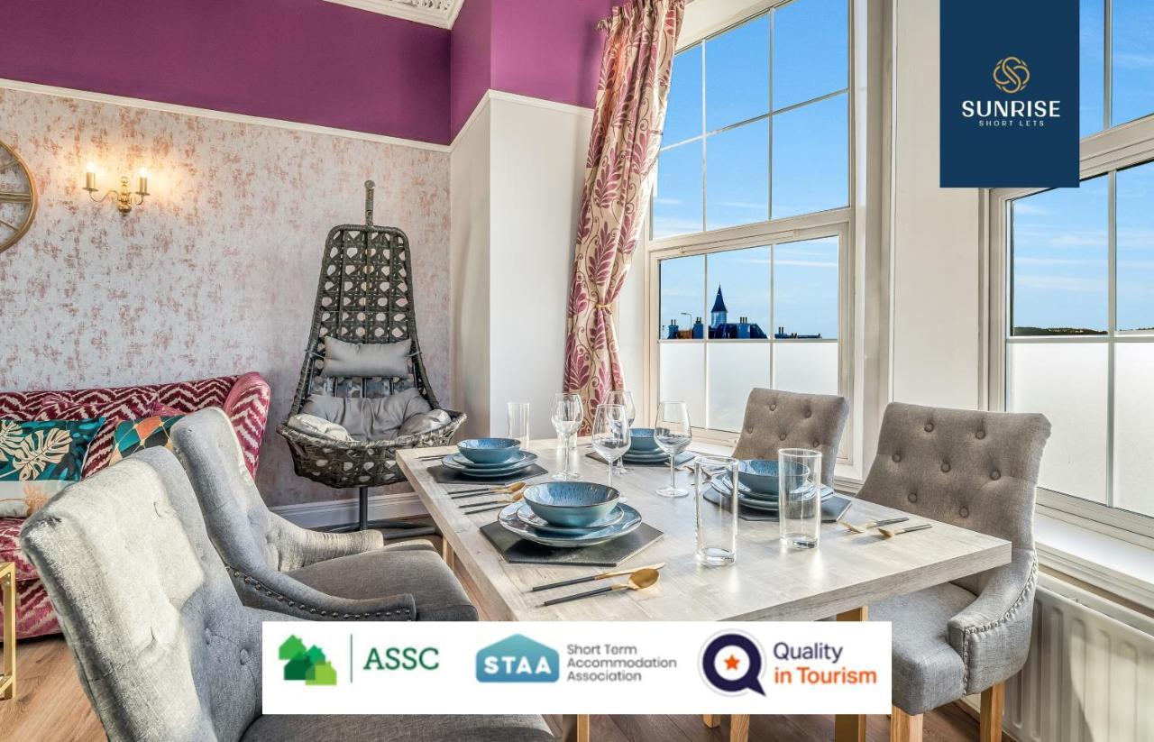 Presidential Apartment, Family Home, Luxury Bedrooms, 2 Rooms, 1 King Bed, 2 Single Beds, Free Wifi, Free Parking, Tourists, Business Travelers, Relocation, Beautiful River Views, - Long Stays, Invoice And Reduced Price Are Only Via Sunrise Short Let Dundee Exteriér fotografie