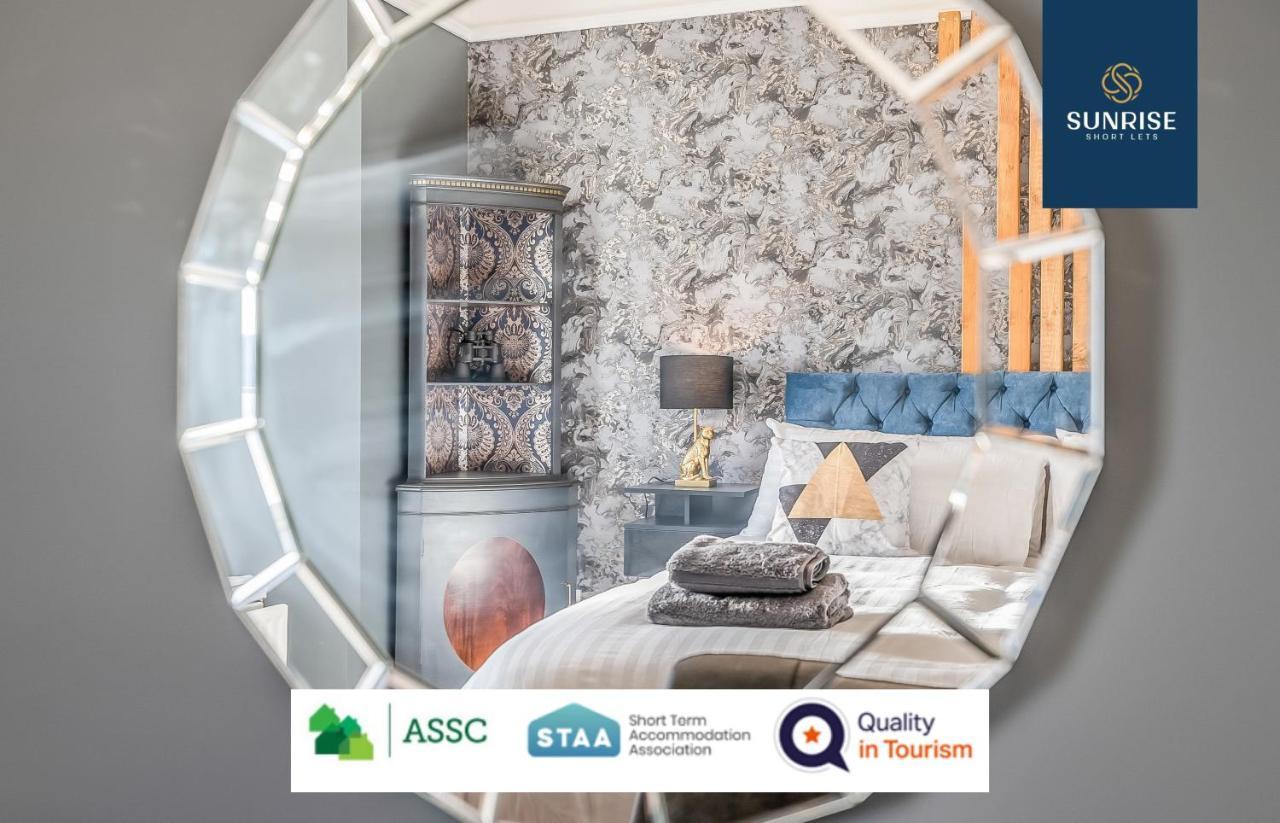 Presidential Apartment, Family Home, Luxury Bedrooms, 2 Rooms, 1 King Bed, 2 Single Beds, Free Wifi, Free Parking, Tourists, Business Travelers, Relocation, Beautiful River Views, - Long Stays, Invoice And Reduced Price Are Only Via Sunrise Short Let Dundee Exteriér fotografie