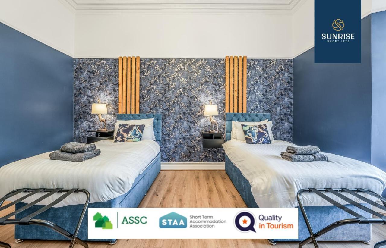 Presidential Apartment, Family Home, Luxury Bedrooms, 2 Rooms, 1 King Bed, 2 Single Beds, Free Wifi, Free Parking, Tourists, Business Travelers, Relocation, Beautiful River Views, - Long Stays, Invoice And Reduced Price Are Only Via Sunrise Short Let Dundee Exteriér fotografie